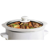 1.5 Qt. White Slow Cooker