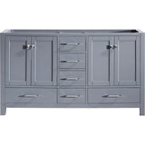 Caroline Avenue 72 in. W Bath Vanity Cabinet Only in White - Super Arbor