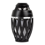 TikiTunes Black Bluetooth Speakers with LED Atmospheric Lighting Effect (2-Pack) - Super Arbor