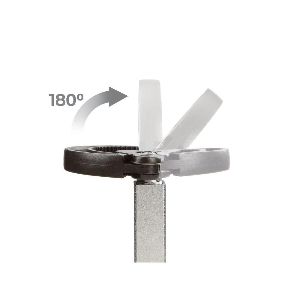 10 in. to 17 in. Telescoping 7/8 - 2-1/2 in. Basin Wrench - Super Arbor