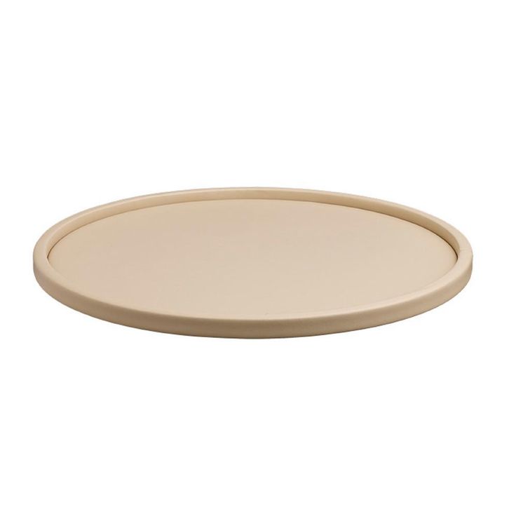 Contempo 14 in. Round Serving Tray in Black
