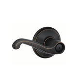 Flair Bright Brass Privacy Bed/Bath Door Lever - Super Arbor
