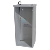 18.86 in. H x 8.11 in. W x 6.0 in. D 5 lbs. Steel Industrial Grade Fire Extinguisher Cabinet in White - Super Arbor