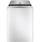 GE 5.0-cu ft High-Efficiency Top-Load Washer, White, ENERGY STAR, Profile PTW600BSRWS