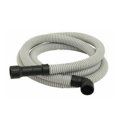 EASTMAN 8-ft 5/8-in OD Inlet x 5/8, 7/8, or 1-in OD Outlet Polypropylene Dishwasher Drain Hose