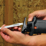 11 Amp Corded Variable Speed Reciprocating Saw with Wood Cutting Blade, Metal Cutting Blade and Hard Case - Super Arbor
