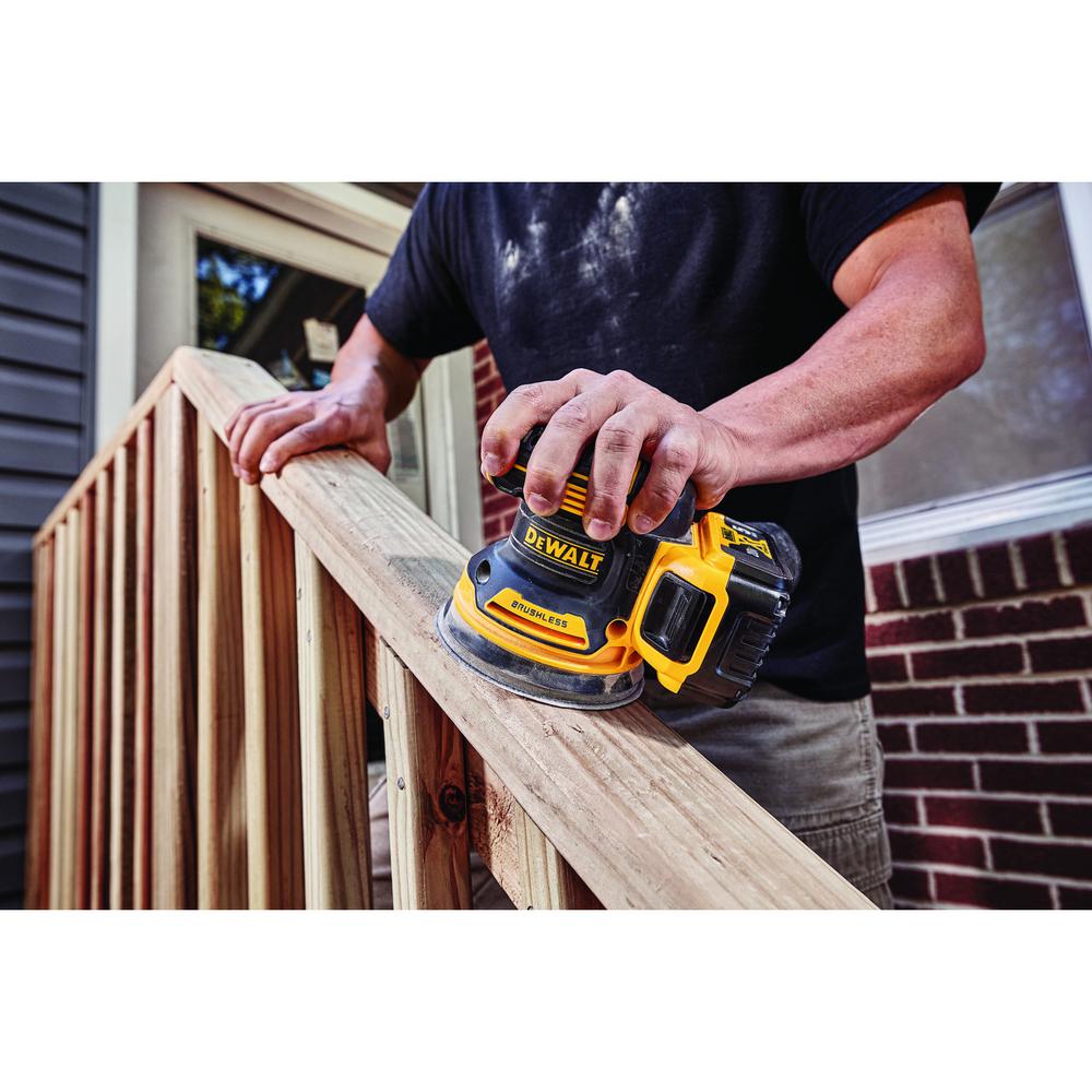 20-Volt MAX XR¬†Lithium-Ion Cordless Brushless 5 in. Random Orbital Sander (Tool-Only) - Super Arbor