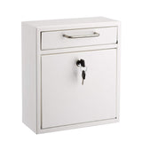 Medium Ultimate Black Wall Mounted Mail Box - Super Arbor