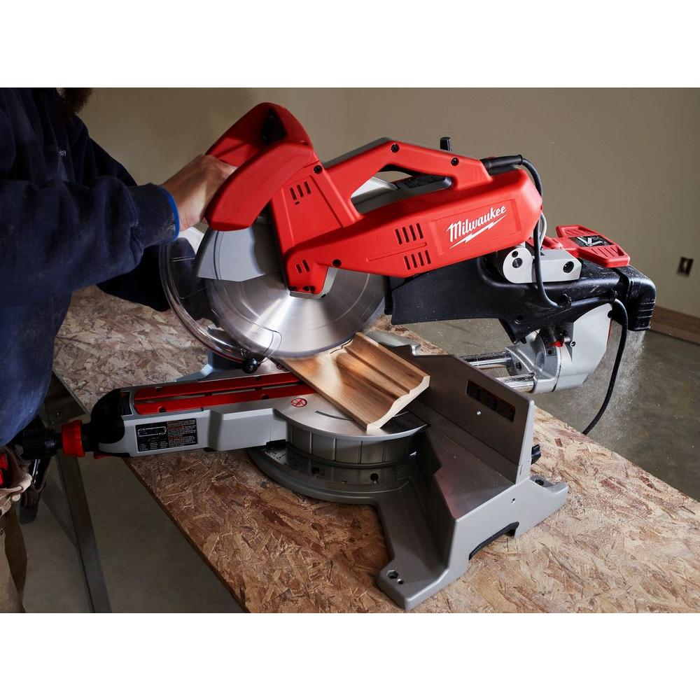 12 in. Dual Bevel Sliding Compound Miter Saw