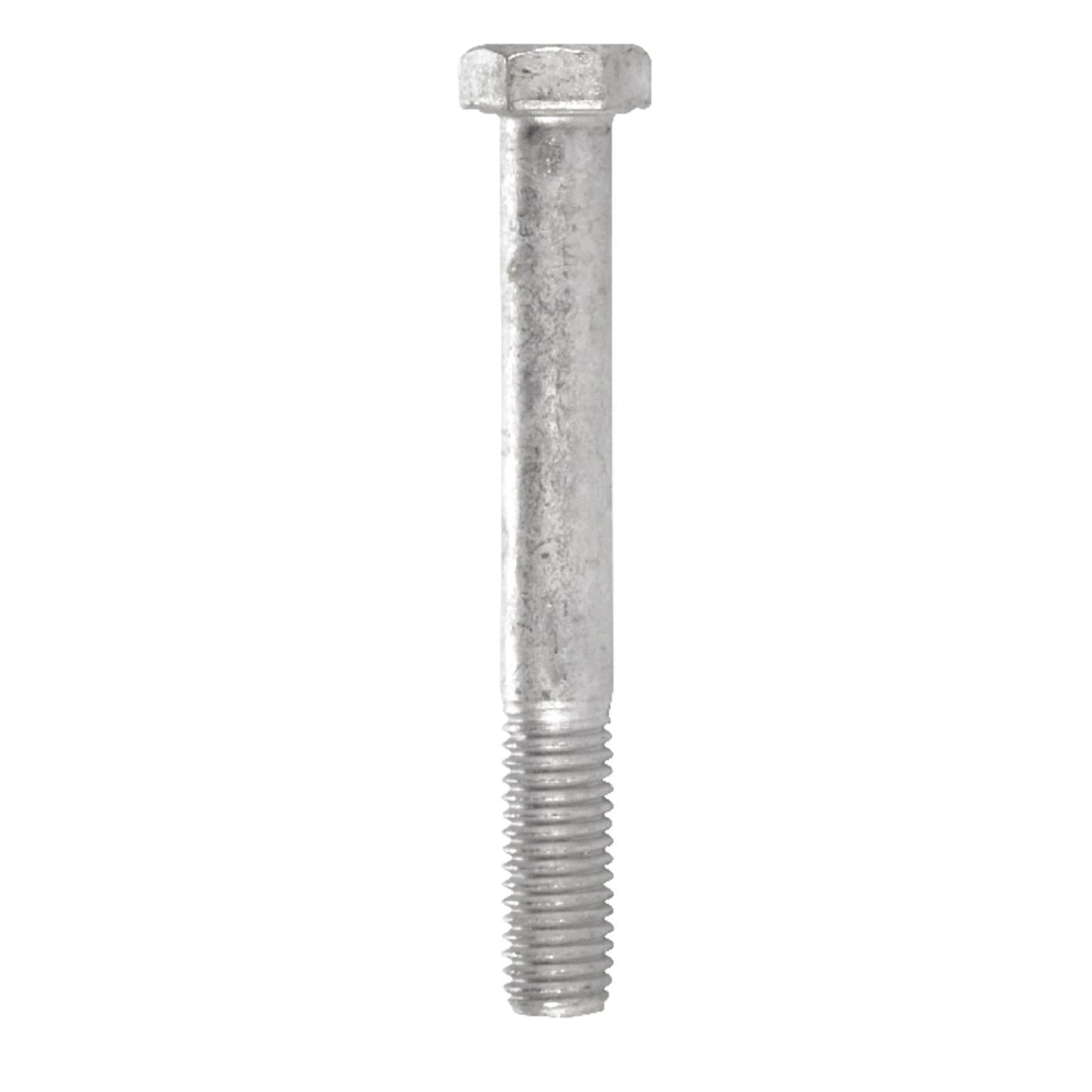 Hillman 1/2 in. Diameter x 4 in. Length Hot-Dipped Galvanized Steel Hex Bolt, 25-Pack
