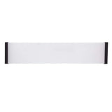 Commercial Electric 48 in. x 10 in. 4200 Lumens Matte Black End Caps Integrated LED Panel Light Selectable CCT Kitchen Lighting