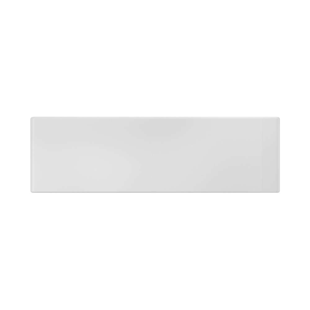 Farmhouse Apron Front Fireclay 33 in. Single Bowl Kitchen Sink in White with Grid and Strainer