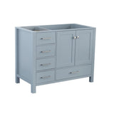 Cambridge 36 in. W Vanity Cabinet Only in White - Super Arbor
