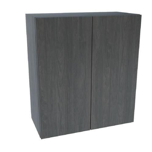 Cambridge 27-in W x 42-in H x 12-in D Carbon Marine Wood Engineered Wood Door Wall Stock Cabinet