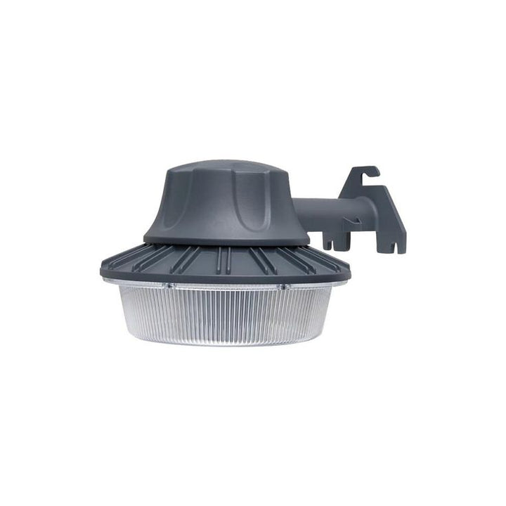 46-Watt Gray Outdoor Integrated LED Area Light Wall/Pole Mountable with Dusk to Dawn Control