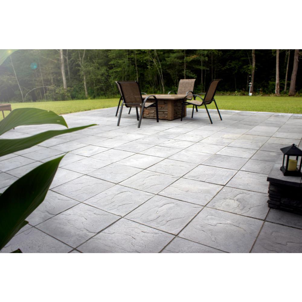Yorkstone 24 in. x 24 in. Gray Concrete Paver (22-Pieces/88 sq. ft./Pallet) - Super Arbor