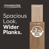 STAINMASTER Barnes Oak 6-mm x 7-3/32-in W x 47-in L Waterproof Interlocking Luxury Vinyl Plank Flooring (17.33-sq ft/case)