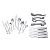 Maywood 45-Piece Stainless Steel Flatware Set (Service for 8)