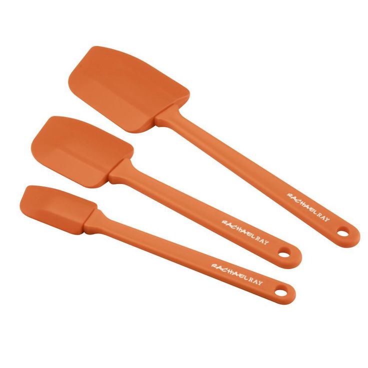 Nylon Orange Spatula Set of 3