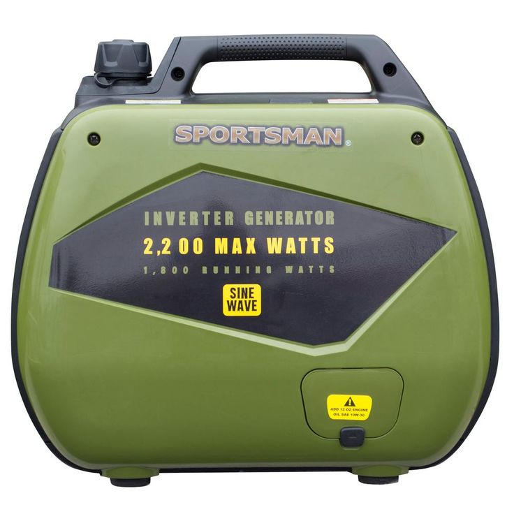 Sportsman 2,200-Watt Recoil Start Dual Fuel LPG/Gasoline Powered Portable Inverter Generator w/Parallel Connection, CARB Approved