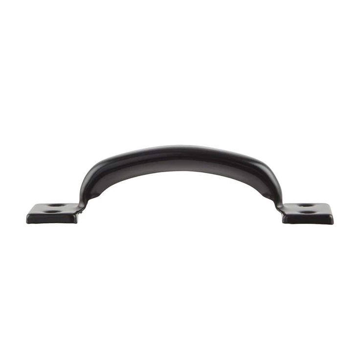 5-3/4 in. Black Door Pull