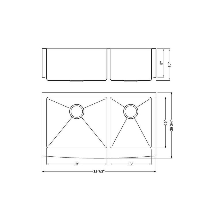 Farmhouse Apron Front Undermount 16-Gauge Stainless Steel 36 in. 60/40 Double Bowl Kitchen Sink with Grid Set and Drains
