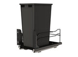 Rev-A-Shelf 35-Quart Plastic Soft Close Pull Out Trash Can