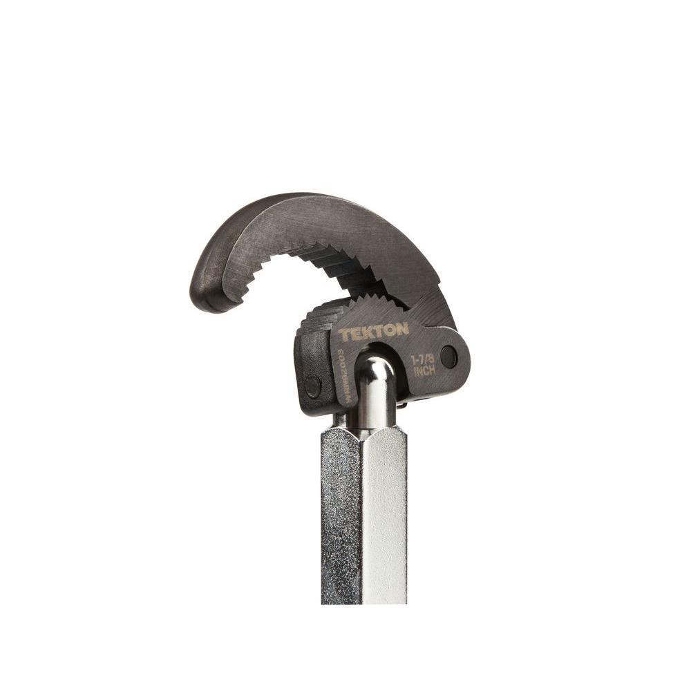 10 in. to 17 in. Telescoping 3/4 - 1-7/8 in. Basin Wrench - Super Arbor