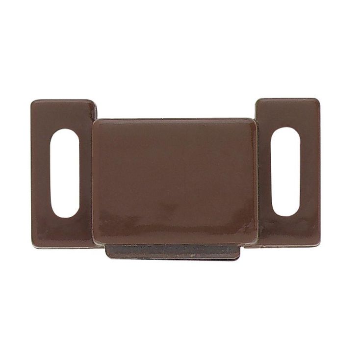 1 in. Brown Magnetic Door Catch (10-Pack)