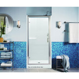 Varia 36 in. x 36 in. x 72 in. 2-Piece Shower Stall with Center Drain in White - Super Arbor