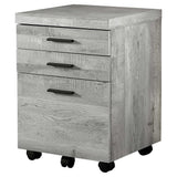 Jasmine Taupe Filing Cabinet - Super Arbor