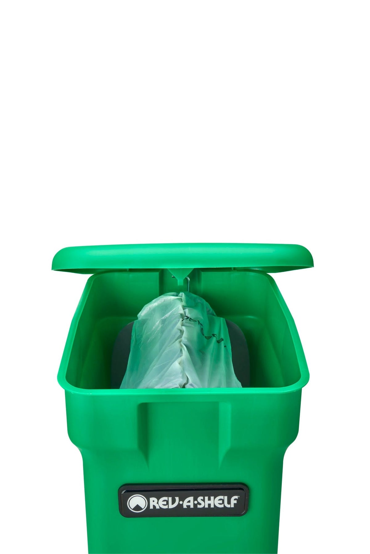 Rev-A-Shelf 24-Quart Plastic Soft-Close Pull-Out Trash Can