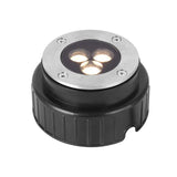3-Watt Stainless Steel Outdoor Integrated LED 3000K In-Ground Landscape Path Light