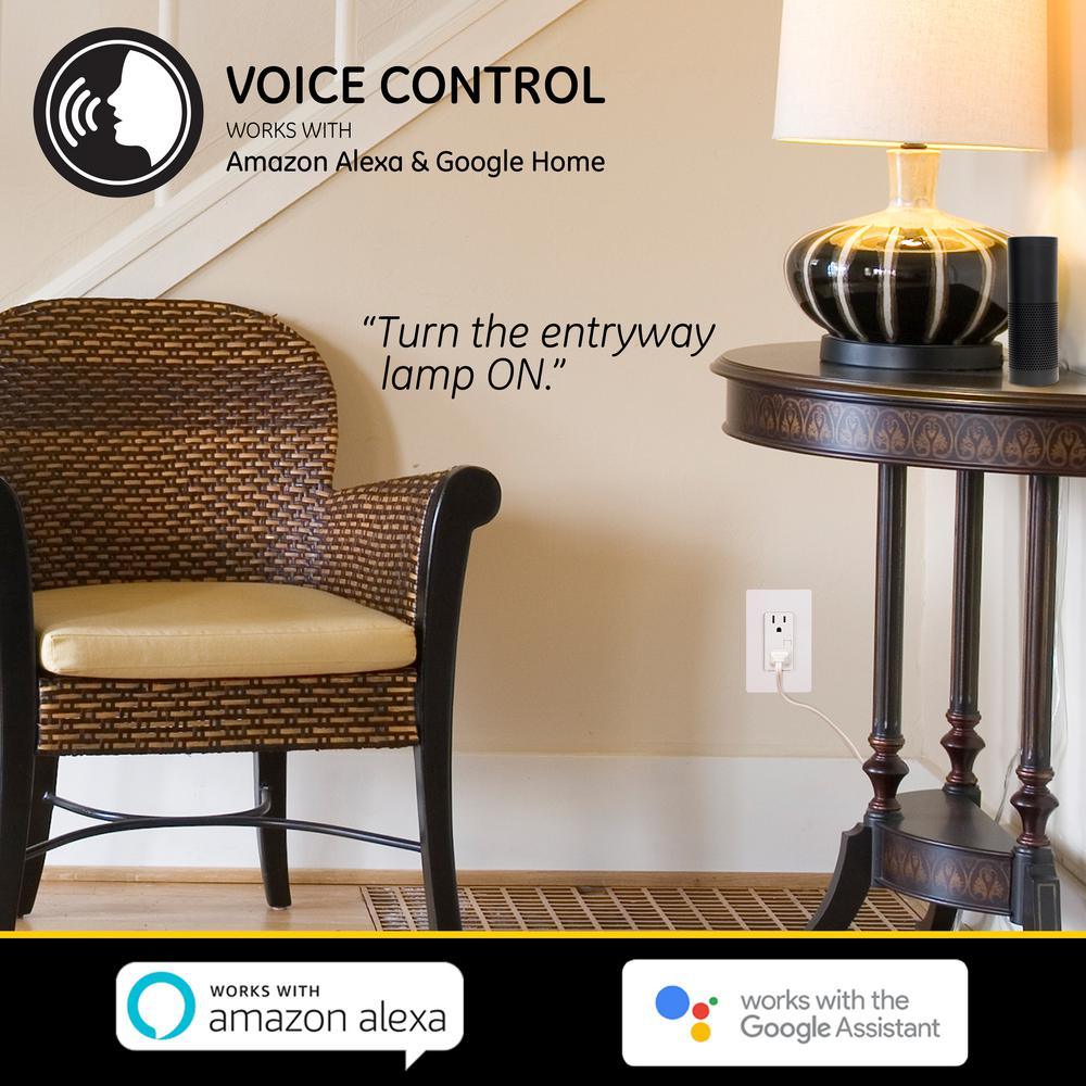 GE Wi-Fi In-Wall Smart Outlet Receptacle - Super Arbor