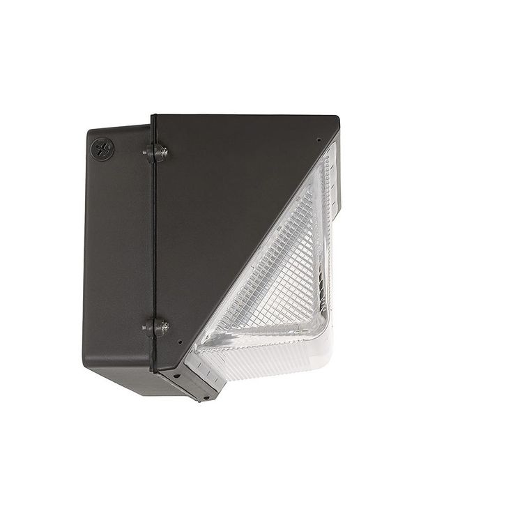150-Watt Equivalent Integrated LED Bronze 14 in. Outdoor Wall Pack Light 5000K Daylight Photocell Compatible 3500 Lumens