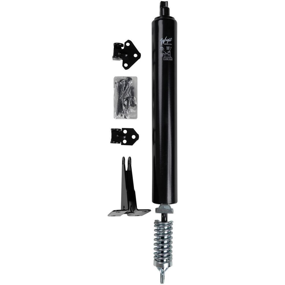 Heavy-Duty Black Pneumatic Door Closer - Super Arbor