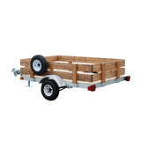 Galvanized 4 ft. x 4 ft. Kit Trailer - Super Arbor