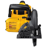 FLEXVOLT 60-Volt MAX Li-Ion Cordless Brushless 7-1/4 in. Wormdrive Circular Saw w/ Bonus FLEXVOLT 20/60-Volt Battery - Super Arbor