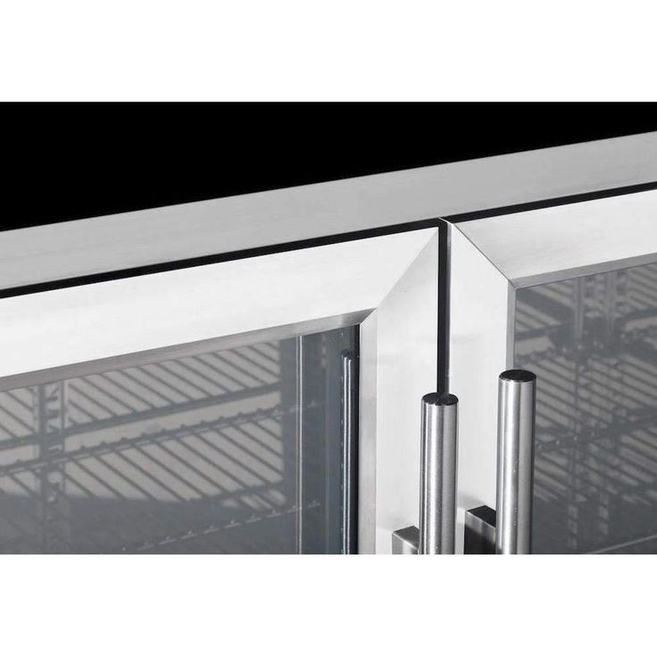 KingsBottle 260-Can Capacity (11.12-cu ft) Commercial Stainless Built-In/Freestanding Beverage Center