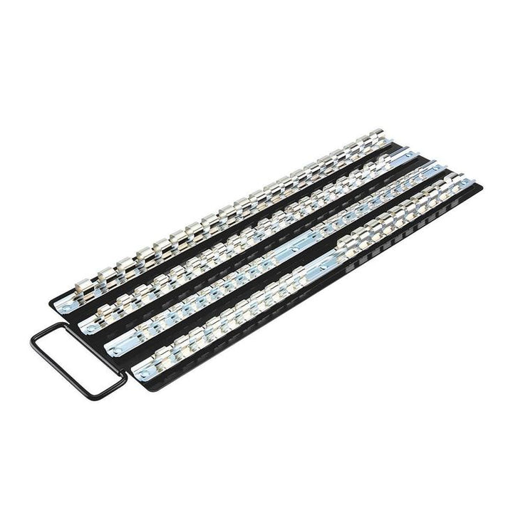 U.S. GENERAL 1/4 in., 3/8 in., 1/2 in. Multiple Rail Socket Tray - Metric