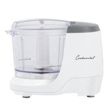 1.5-Cup Electric Mini Food Chopper with Stainless Steel Blade , Interlocking Plastic Bowl
