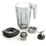 1 HP High/Low 48 oz. 2-Speed Silver Blender