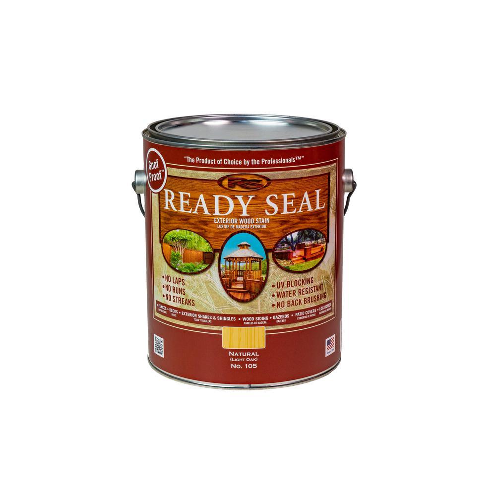 Ready Seal 5 Gal. Light Oak Exterior Wood Stain and Sealer - Super Arbor