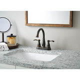 Porter 4 in. Centerset 2-Handle Bathroom Faucet in Oil Rubbed Bronze