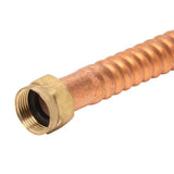 1 in. FIP x 3/4 in. FIP x 18 in. Copper Water Heater Connector (7/8 in. O.D.)