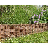 MGP 4 ft. Woven Willow Edging - Super Arbor