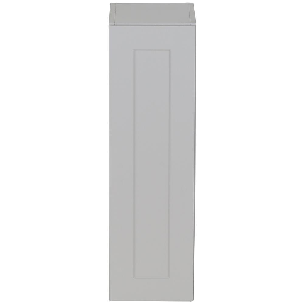 Cambridge Shaker Assembled 30x42x12.5 in. Wall Cabinet with 2 Soft Close Doors in White - Super Arbor