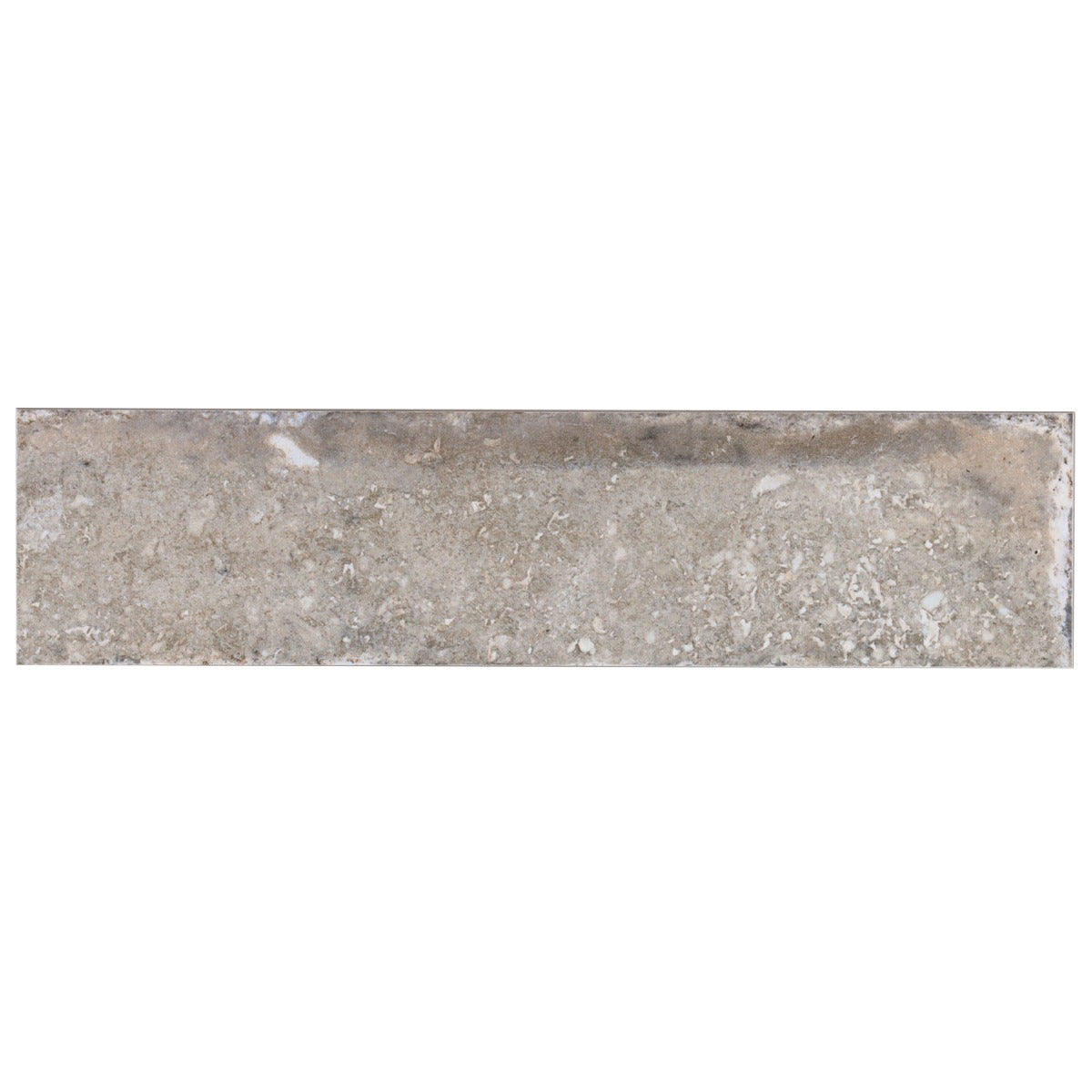 Seville Efeso Gray 3x12 Porcelain Subway Tile - Travertine Look