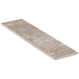 Lux Tile Marmo Perfetto Tortora Gray 4x16 Semi-Polished Porcelain Tile