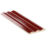 Lux Tile Ponto Ruby Red Fluted 5x16 3D Polished Porcelain Wall Tile